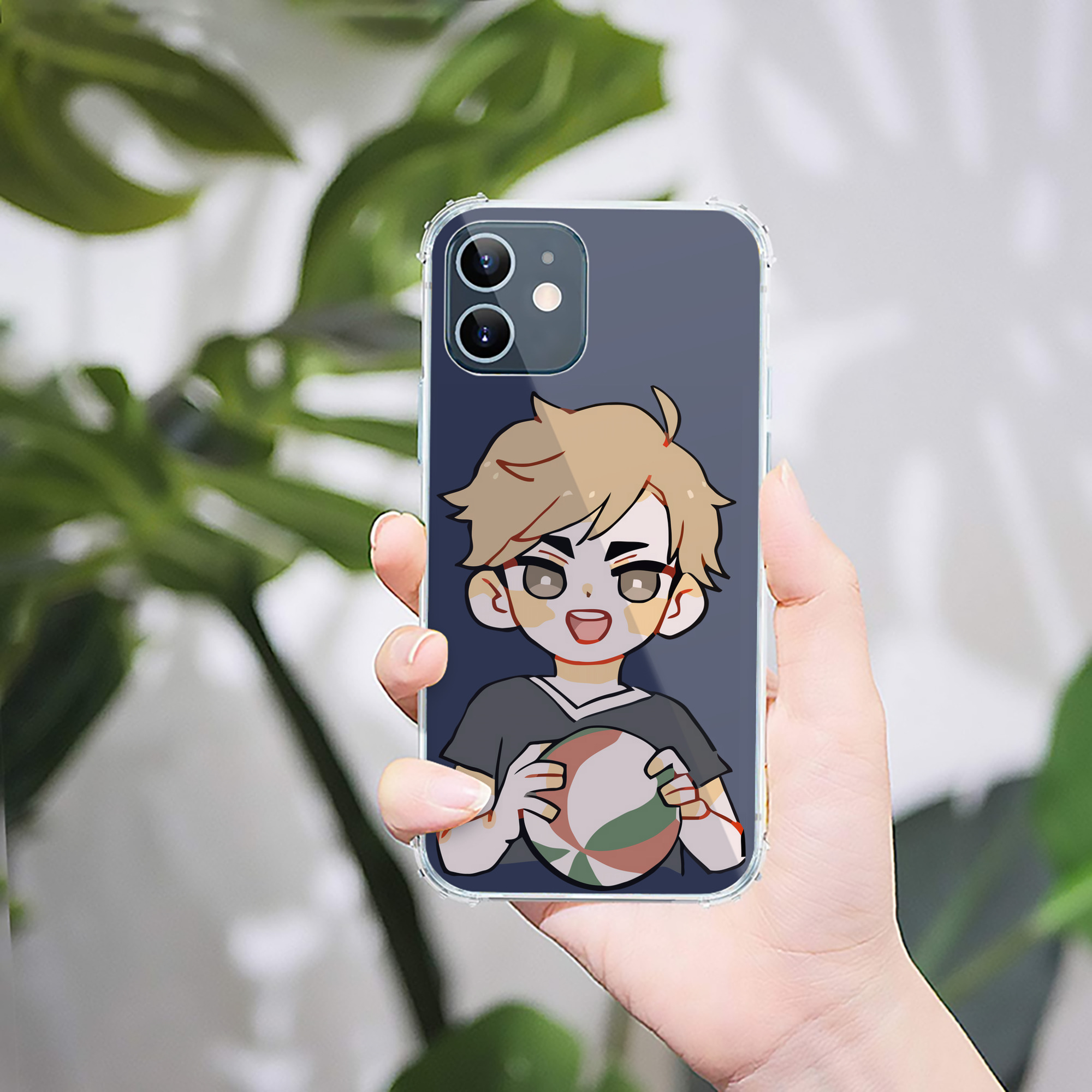 （画像用） ハイキュー!! Haikyu!! 【iPhone 12シリーズ対応】透明スマホケース（クリアソフトケース）